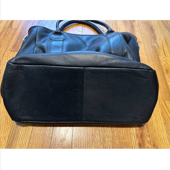 Clava Large Leather Tote Bag - Picture 3 of 6